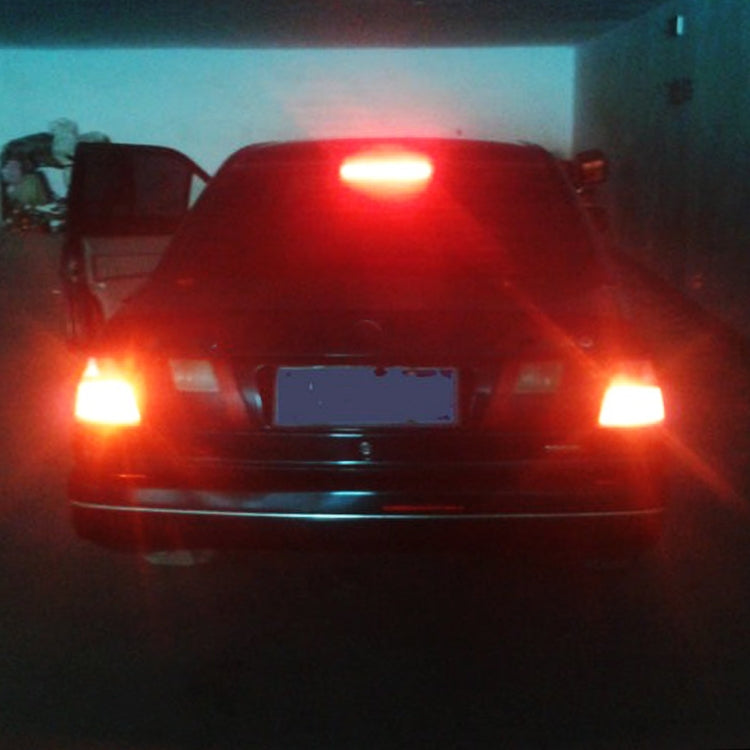 2 ชิ้น 1157 / BAY15D DC12V 4.3W 6000K 500LM ไฟเบรกรถยนต์พร้อม 12LEDs SMD-2525, 1157 / BAY15D