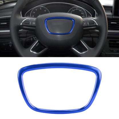 รถ Auto พวงมาลัยแหวนฝาครอบสติกเกอร์ Trim ตกแต่งสำหรับ Audi