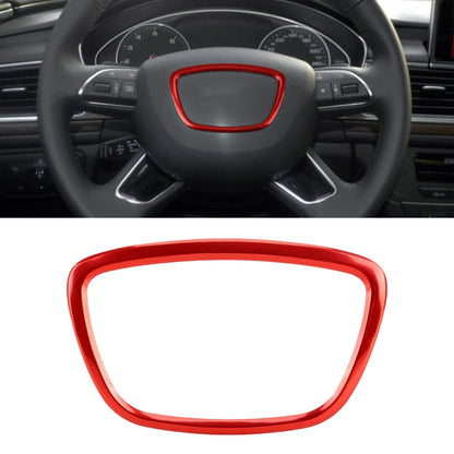 รถ Auto พวงมาลัยแหวนฝาครอบสติกเกอร์ Trim ตกแต่งสำหรับ Audi