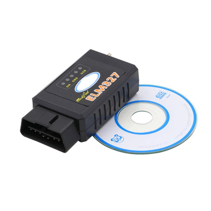 บลูทูธ V1.5 ELM327 อินเทอร์เฟซ USB OBDII เครื่องมือสแกนเนอร์วินิจฉัยอัตโนมัติพร้อมสวิตช์, Auto Diagnostic Scanner