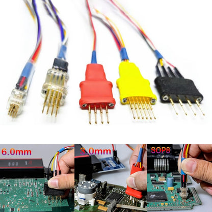 อะแดปเตอร์โพรบ 9 ใน 1 สำหรับ Iprog+ และ Xprog-m สำหรับในวงจร, Probes Adapters