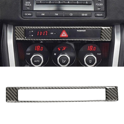 คาร์บอนไฟเบอร์ Central Control นาฬิกาตกแต่งสติกเกอร์สำหรับ Subaru BRZ/Toyota 86 2013-2017, ซ้ายและขวา Universal, Central Control Clock