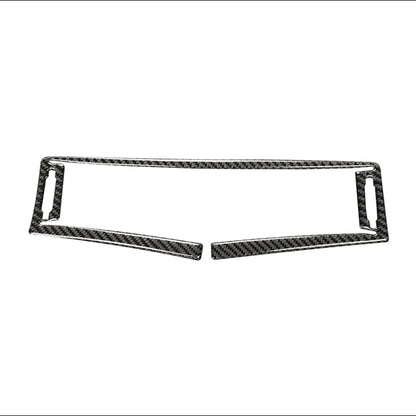 รถคาร์บอนไฟเบอร์ Central Control Air Outlet สติกเกอร์ตกแต่งสำหรับ Lexus IS250 2013-, ไดรฟ์ซ้าย, Central Control Air Outlet