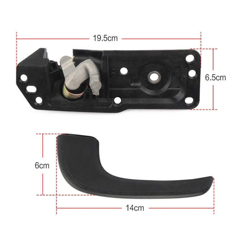รถภายในขวาประตูHandleชุดซ่อมสำหรับChevrolet 2007-2013, Right Door