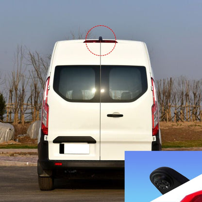 PZ466 รถกันน้ำ 170 องศาไฟเบรคกล้องสำหรับ Ford Transit 2014-2015, PZ466