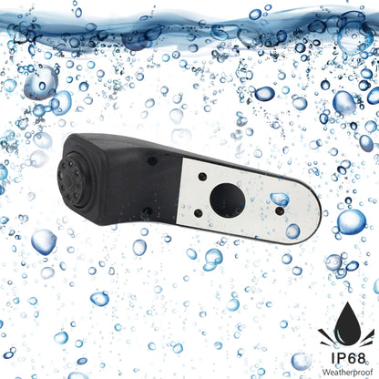PZ475 รถกันน้ำ 170 องศาไฟเบรคกล้อง + จอภาพมองหลังขนาด 7 นิ้วสำหรับ Volkswagen Crafter, PZ475 + 7 inch Rearview Monitor