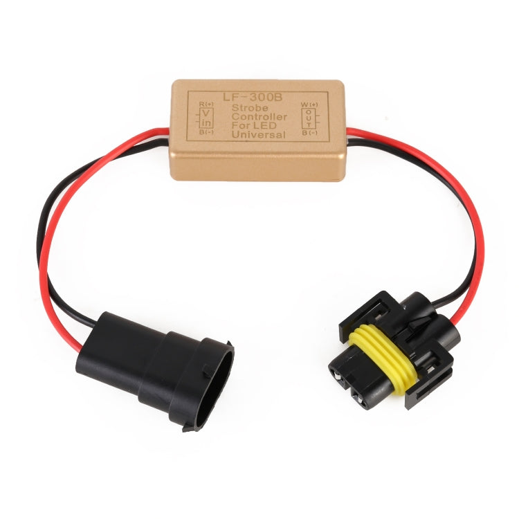 2 ชิ้นรถยนต์ H9 / H8 / H11 ไฟ LED Strobe, H9 / H8 / H11