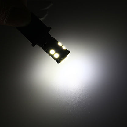 10 ชิ้น T10/168/194 DC12V / 1 วัตต์ / 6000 พัน / 60LM ไฟถอดรหัสรถพร้อม 12LEDs SMD-3030 ลูกปัดโคมไฟ, T10/168