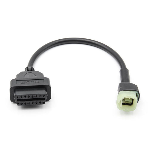 รถจักรยานยนต์ OBD 16PIN หญิงถึง 4PIN Connector Cable สำหรับ Honda, 16PIN to 4PIN