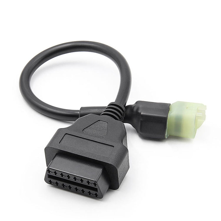 รถจักรยานยนต์ OBD 16PIN หญิงถึง 4PIN Connector Cable สำหรับ Honda, 16PIN to 4PIN