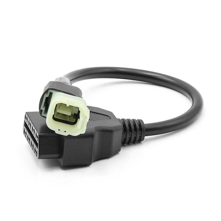 รถจักรยานยนต์ OBD 16PIN หญิงถึง 4PIN Connector Cable สำหรับ Honda, 16PIN to 4PIN