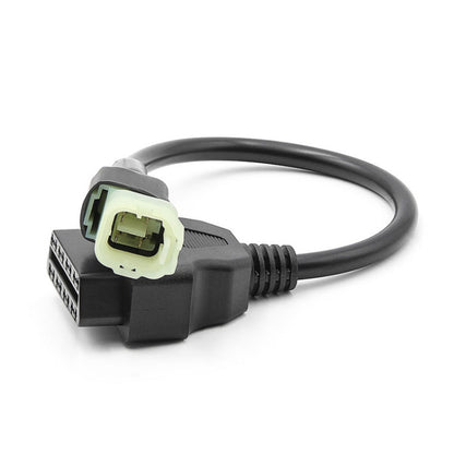 รถจักรยานยนต์ OBD 16PIN หญิงถึง 4PIN Connector Cable สำหรับ Honda, 16PIN to 4PIN