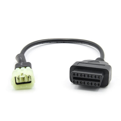 รถจักรยานยนต์ OBD 16PIN หญิงถึง 6PIN สายเชื่อมต่อสำหรับ KTM, 16PIN to 6PIN