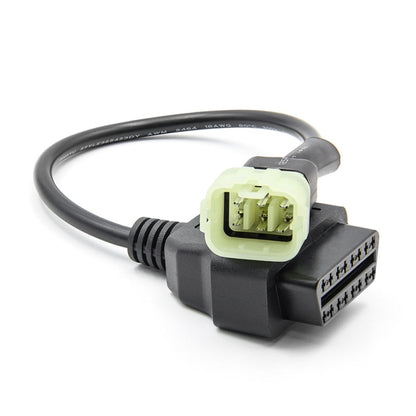 รถจักรยานยนต์ OBD 16PIN หญิงถึง 6PIN สายเชื่อมต่อสำหรับ KTM, 16PIN to 6PIN