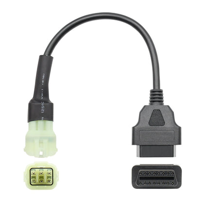 รถจักรยานยนต์ OBD 16PIN หญิงถึง 6PIN สายเชื่อมต่อสำหรับ KTM, 16PIN to 6PIN