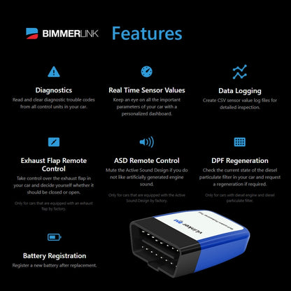 VLINKER BM V2.2 บลูทูธ 3.0 โทรศัพท์ Android รถเครื่องตรวจจับการวินิจฉัยความผิด OBD, BM V2.2 Bluetooth 3.0