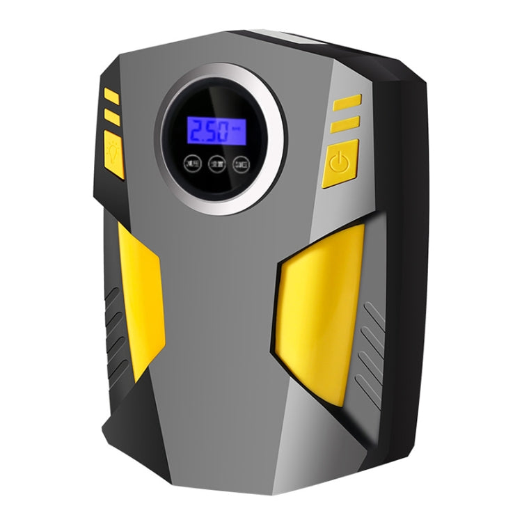 รถ 12V แบบพกพา Inflatable กระบอกเหยียบดิจิตอล แสดงผล Air เครื่องสูบน้ำ พร้อมแสง, Digital Display