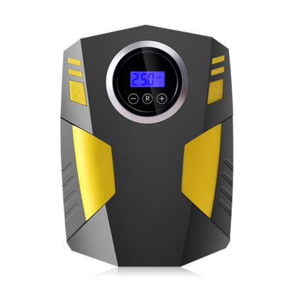 รถ 12V แบบพกพา Inflatable กระบอกเหยียบดิจิตอล แสดงผล Air เครื่องสูบน้ำ พร้อมแสง, Digital Display