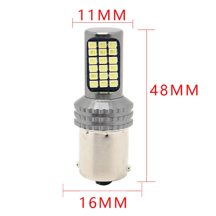2 ชิ้น 1156 / BA15S DC12V / 5W ไฟเลี้ยวรถ / ไฟถอยหลัง / ไฟเบรกพร้อมไฟ LED 36LEDs SMD-2025
