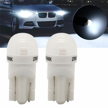 20 ชิ้น T10 DC12V / 0.25 วัตต์ / 6500K / 20LM รถหัวกลม Plug-in Bubble ไฟอ่านหนังสือพร้อม 1LEDs โคมไฟ SMD-3030, T10