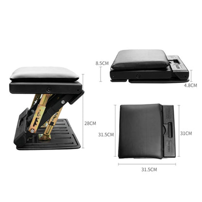 R-3600 รถที่วางเท้าแบบปรับได้ Ottomans สตูลวางเท้าตามหลักสรีระศาสตร์
