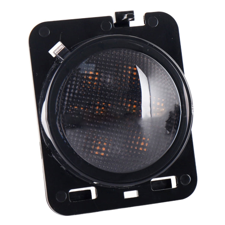 2 ชิ้น 8 วัตต์ DC 12 โวลต์รถ SUV อานิสงส์ LEDWheel คิ้วเลี้ยวสัญญาณสำหรับรถจี๊ปแรงเลอร์ JK 07-17, ข้อมูลจำเพาะ: ประกอบชนโดยไม่ต้องรูรับแสง, Specification: Butt Assembly Without Aperture