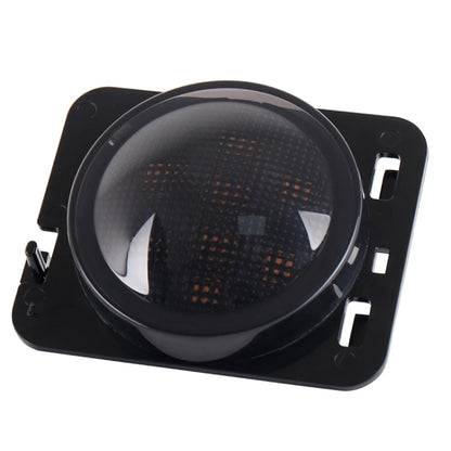 2 ชิ้น 8 วัตต์ DC 12 โวลต์รถ SUV อานิสงส์ LEDWheel คิ้วเลี้ยวสัญญาณสำหรับรถจี๊ปแรงเลอร์ JK 07-17, ข้อมูลจำเพาะ: ประกอบชนโดยไม่ต้องรูรับแสง, Specification: Butt Assembly Without Aperture