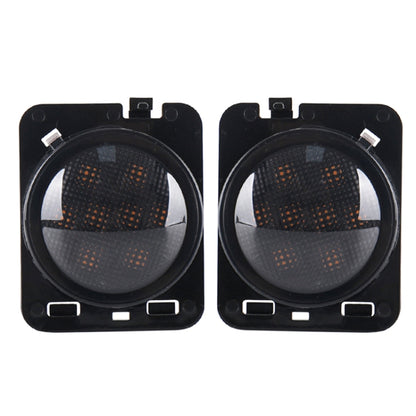 2 ชิ้น 8 วัตต์ DC 12 โวลต์รถ SUV อานิสงส์ LEDWheel คิ้วเลี้ยวสัญญาณสำหรับรถจี๊ปแรงเลอร์ JK 07-17, ข้อมูลจำเพาะ: ประกอบชนโดยไม่ต้องรูรับแสง, Specification: Butt Assembly Without Aperture
