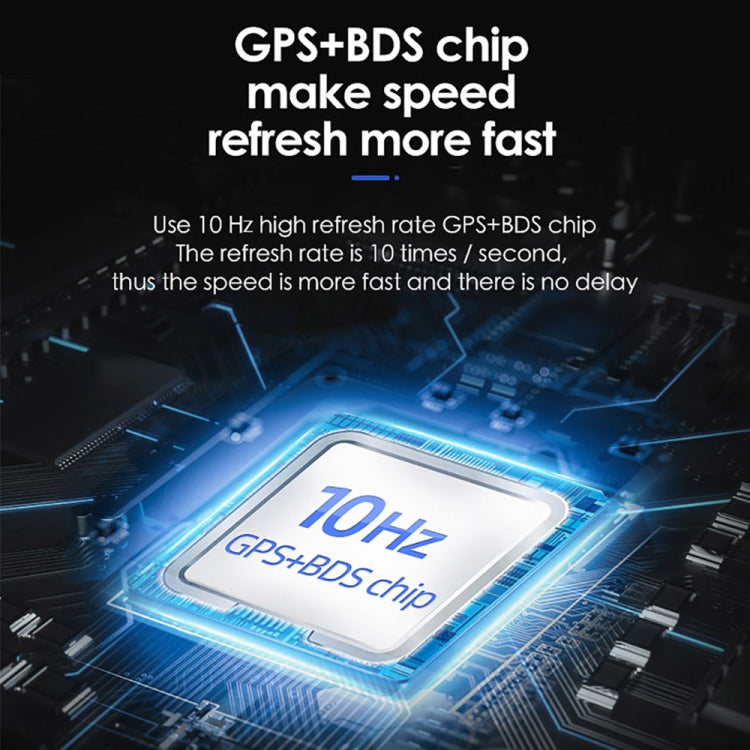 H400G รถยนต์ 3.5 นิ้วโหมด GPS HUD Head-up Display รองรับการแสดงความเร็ว / เวลา / ระยะทาง, H400G