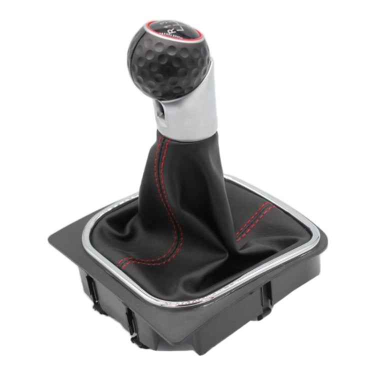 รถ Shift แฮนด์บอลเกียร์คันเกียร์เกียร์ Shift Knob สำหรับ Volkswagen Golf 6 ตำแหน่งเกียร์: 5 แผงลอย, 5-stall
