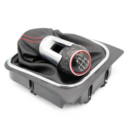 รถ Shift แฮนด์บอลเกียร์คันเกียร์เกียร์ Shift Knob สำหรับ Volkswagen Golf 6 ตำแหน่งเกียร์: 5 แผงลอย, 5-stall