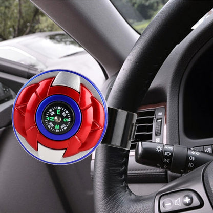 รถ Universal พวงมาลัย Spinner KNOB เสริม Booster Aid Control Handle พร้อมเข็มทิศ