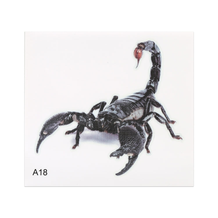 A18 สัตว์รูปแบบรถสติกเกอร์สุ่ม, A18