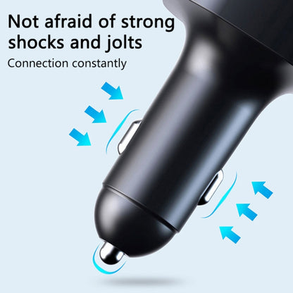 C13 รถมัลติฟังก์ชั่น Dual USB PD Fast Charger เครื่องส่งสัญญาณ FM Bluetooth พร้อมแสงบรรยากาศ, C13