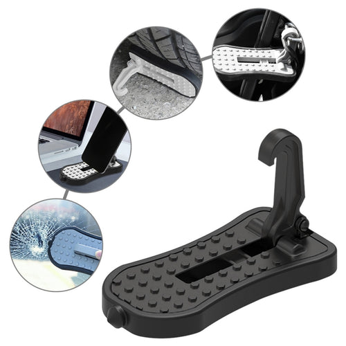 แผ่นรองเหยียบบันไดประตูรถอเนกประสงค์พร้อมค้อนนิรภัย, Pedals Pads with Safety Hammer (Black), Pedals Pads with Safety Hammer (Green), Pedals Pads with Safety Hammer (Red), Pedals Pads with Safety Hammer (Silver)