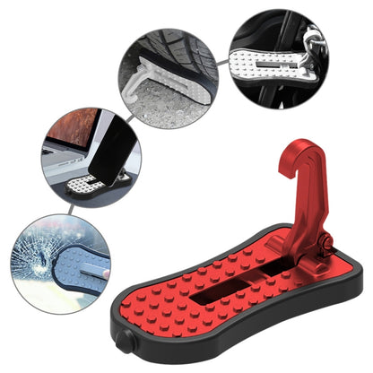 แผ่นรองเหยียบบันไดประตูรถอเนกประสงค์พร้อมค้อนนิรภัย, Pedals Pads with Safety Hammer (Black), Pedals Pads with Safety Hammer (Green), Pedals Pads with Safety Hammer (Red), Pedals Pads with Safety Hammer (Silver)