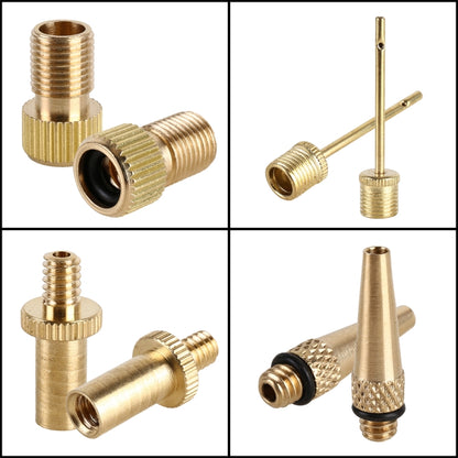 2 ชุด (16 in 1 B) อะแดปเตอร์ Inflator ปากฝรั่งเศส / US ปาก / UK ปากอะแดปเตอร์เข็มเงินเฟ้อ, 16 in 1 B