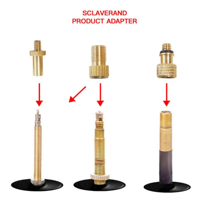 2 ชุด (16 in 1 B) อะแดปเตอร์ Inflator ปากฝรั่งเศส / US ปาก / UK ปากอะแดปเตอร์เข็มเงินเฟ้อ, 16 in 1 B
