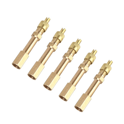 5 ชิ้นยางรถยนต์วาล์วพองท่อต่อความยาว: 50 มม, 50mm