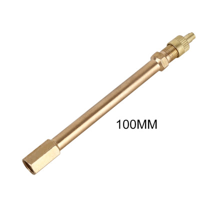 5 ชิ้นยางรถยนต์วาล์วพองท่อต่อความยาว: 100 มม, 100mm, Pure Copper