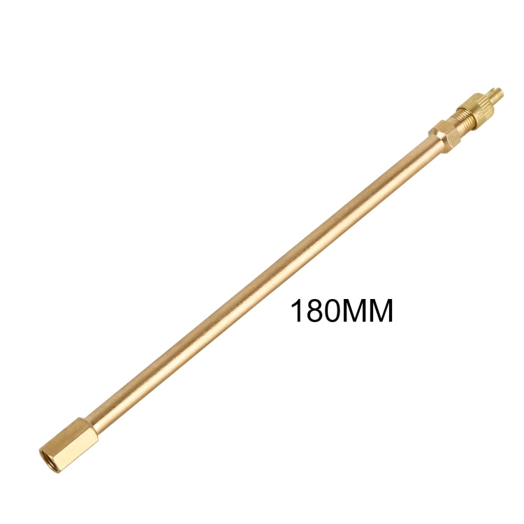 5 ชิ้นยางรถยนต์วาล์วพองท่อต่อความยาว: 180 มม, 180mm, Pure Copper