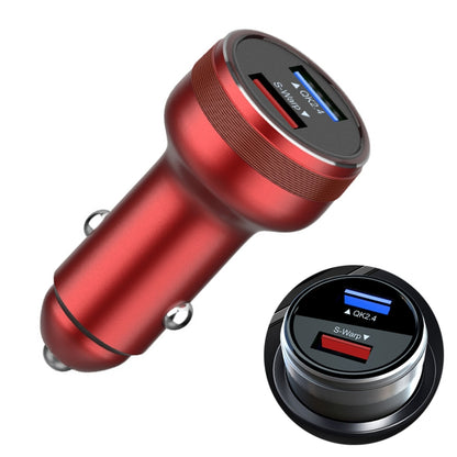 DASH / WARP 30W Car Flash Charger สำหรับ OnePlus, 30W (Silver), 30W (Red), 30W (Black)