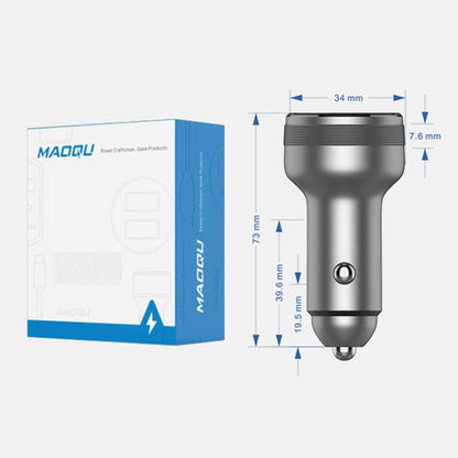 DASH / WARP 30W Car Flash Charger สำหรับ OnePlus, 30W (Silver), 30W (Red), 30W (Black)