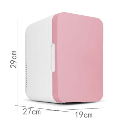 ตู้เย็นขนาดเล็กในรถยนต์/บ้าน 8 ลิตร 37-48 วัตต์, Pink, Blue, White