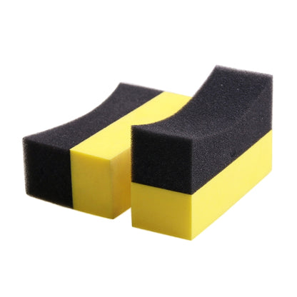 R-10356 ฟองน้ำทำความสะอาดรถยนต์ EVA แบบป้องกันการตายแบบมัลติฟังก์ชั่น, 20 PCS Anti-dead Corner EVA Sponge