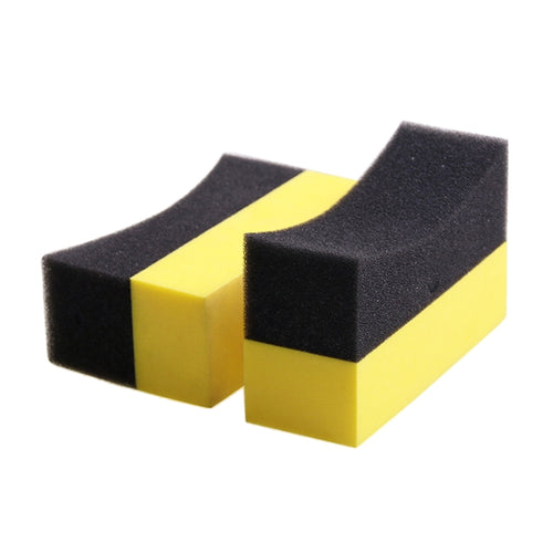R-10356 ฟองน้ำทำความสะอาดรถยนต์ EVA แบบป้องกันการตายแบบมัลติฟังก์ชั่น, 20 PCS Anti-dead Corner EVA Sponge