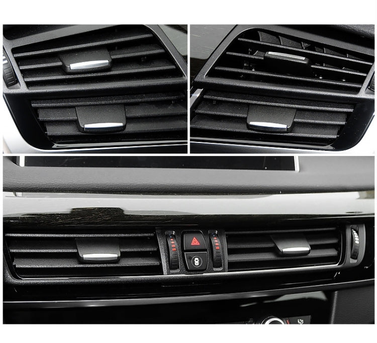 รถด้านหน้าเครื่องปรับอากาศไอเสียสวิทช์ Paddle เครื่องปรับอากาศ Leaf CLIP สำหรับ BMW X5/X6,ซ้ายและขวาไดรฟ์ Universal, For BMW X5 / X6 Front