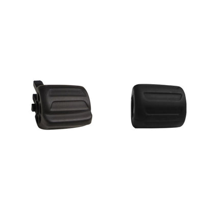 2 ชิ้นรถยนต์พวงมาลัยอเนกประสงค์ปุ่มยางสำหรับ BMW F10 / F07 / F02, ไดรฟ์ซ้ายและขวาสากล