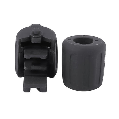2 ชิ้นรถยนต์พวงมาลัยอเนกประสงค์ปุ่มยางสำหรับ BMW F10 / F07 / F02, ไดรฟ์ซ้ายและขวาสากล