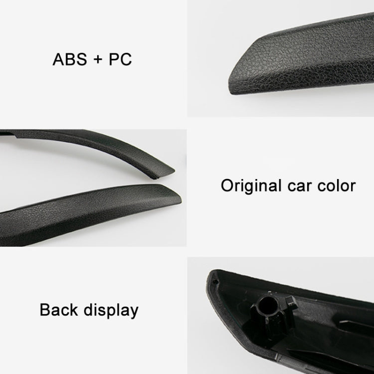 รถ มือจับประตูด้านในด้านซ้ายสำหรับ BMW X1 2009-2015 ไดรฟ์ซ้ายและขวาสากล, Left Side (Black), Left Side (Beige)